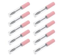 HONITANO 10 pièces Tube Mascara Vide avec Baguette Applicatrice Flacon Distributeur Rechargeable pour Mascara et Sérum de Croissance des Cils Plastique Transparent Portable et Léger