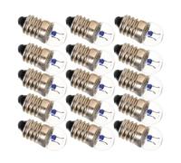 HONITANO 100 Pièces Lot de Ampoules Miniatures à Incandescence Culot à Vis Lampes pour Expériences Scolaires et Lampes de Poche Vintage Consommation Stable et Remplacement Facile