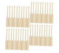 HONITANO 100 pièces Miniature Paddles Décorations de Plage Accessoires de Paysage Miniature pour Projets DIY Micro et Scènes Esthétiques