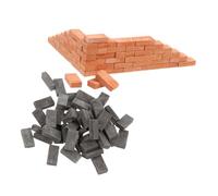 HONITANO 100 pièces Scale Micro Landscape Model Table Decor for Garden and Architecture Display DIY Construction Blocks for Outdoor and Home Decoration