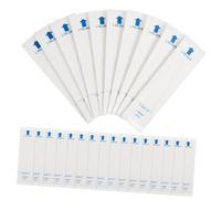 HONITANO 100 Pièces Thermomètre Case De Protection Protecteur Couverture Couvercle Du Thermomètre Couvercles De Météorologiques Petit Transparent