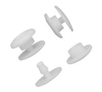 HONITANO 1000 Boutons de Fixation pour Boutons Pression Résine Blanche Accessoires Durables pour par pour Bricolage et Fixation Sécurisée