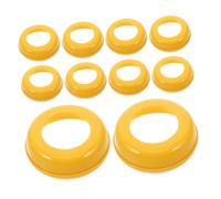 HONITANO 10pièces Anneaux De Remplacement Pour Biberons Large Col Accessoires De Biberon Colliers Anti-fuites Capuchons à Vis Faciles à Utiliser Pour Nourrissons