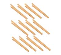HONITANO 12 Pièces Montessori Tweezers for Bamboo Bead Sorting Clips for Fine Motor Skills and Sensory Play Educational Clip Tools
