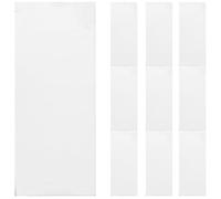 HONITANO 15 Bandes métalliques pour expériences de Piles à Fruits - Feuilles d'anode en Aluminium pour expériences électrochimiques - Fournitures scientifiques pour Enseignants, étudiants et