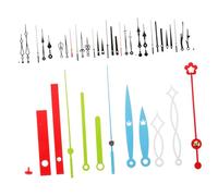 HONITANO 15 ensembles DIY Clock Hands Replacement Kit For Wall Clocks Plastic Silent Hands And Movement Replacement Compatible With Pendulum Designs