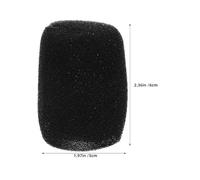 HONITANO 15 Pièces Lot de Housses Mousse pour Micro Filaire Protections Anti-Vent et Bruit pour Micro Main Manchons Souples Compatibles Ktv Karaoké et Performances