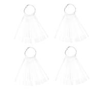 HONITANO 150 pièces Nuancier Ongles Pratique avec Anneaux Transparence Cartes Affichage Vernis à Ongles pour Salon Manucure Accessoire Nail Art pour et Design