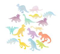 HONITANO 16pièces Figurines De Lumineux Jouets Éducatifs pour Garçon Fille Modèles De Préhistoire à