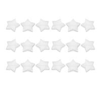 HONITANO 18 Pcs Boules Décoratives Transparentes Plastique Étoile Ornements Remplissables pour Sapin de Noël Légères et Faciles à Ouvrir pour Décorations DIY et Fêtes