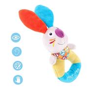 HONITANO 1Pc Jouets À Main Hochet Pour Bébé Jouets Pour Bébés Jouets À Main Pour Bébé Jouets À Saisir Pour Nourrissons À Saisir Peluche Bleue
