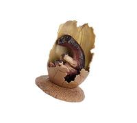 HONITANO 1pièce De Dinosaure Semi-hatché Plastique avec Base Décoration De Bureau Et Maison Modèle Réaliste De Brachiosaurus pour Amateurs De