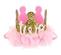 HONITANO 1pièce Diadème Tulle Pour Couronne De Fête Pour Anniversaire Accessoire Photo Unique Pour Élégant Bandeau Pour Célébrations Spéciales