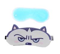 HONITANO 1pièce Masque De Sommeil Pratique Avec Compresses Chaudes Et Froides Cache-œil Cartoon Pour Soulager Les Yeux Gonflés Pour Sieste