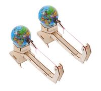 HONITANO 2 Ensembles Jouets Éducatifs Stem Globe Terre Lune Expérience Physique et Gravité Modèles Scientifiques pour Garçon Fille Apprentissage Familial et Scolaire