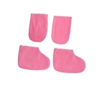 HONITANO 2 paires et Coton pour Soin Beauté Mitaines Thermiques Isolantes pour Machine à Paraffine Rose Confort et Lavage Facile