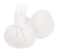 HONITANO 2 pièces Boules de Massage Chauffantes Chinoises Pochons Naturels à Base de Plantes pour Acupression et Relaxation Boules de Compression pour Corps