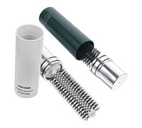HONITANO 2 pièces Brosse Ronde Portable pour Cheveux Bouclés et Chauffante Brosse de Coiffage Facile à Transporter Sèche Cheveux et Usage
