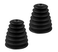 HONITANO 2 pièces Cache Poussière Silicone pour Perceuse Électrique et Marteau Perforateur Flexible Poussière Protection Santé pour Usage Domestique et Industriel Lot