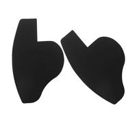 HONITANO 2 pièces Carte de Design de Ligne de Cheveux PVC Noir Gabarit de Façonnage de Barbe pour Hommes Outil Pratique Doptimisation et Dapplication de Fibres Capillaires