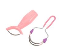 HONITANO 2 pièces Épilateur Facial à Ressort Outil de Retrait de Poils de Visage Portable Absorbant la Transpiration Pratique pour Usage