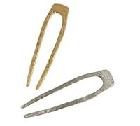 HONITANO 2 pièces Épingles Cheveux U Métal Fourche Chignon Française et Accessoires Coiffure Fixation Simple pour Chignon