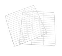 HONITANO 2 Pièces Freezer Shelf Dividers Adjustable Wire Rack Organizers For Chest And Deep Freezers Mesh Partition For Efficient Storage And Improved Airflow