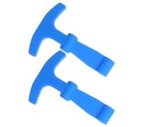 HONITANO 2 Pièces Handle Cooler Latch Caoutchouc Poignée T pour Couvercle Étanche Remplacement pour Glacière Camping Coffre Congélateur