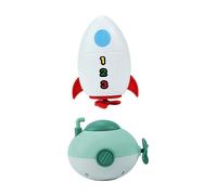 HONITANO 2 pièces Jouets de Bain pour Garçon Fille Submarin Horlogerie de Jeu Éveil pour Filles et Garçons Accessoires de Natation pour Jeux Eau