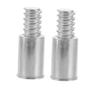 HONITANO 2 pièces Kit de Embouts Filetés Alliage Aluminium pour Manche de Balai Adaptateurs Durables et Corrosion pour Rallonges de Poteaux et Manches