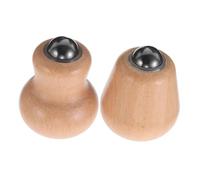 HONITANO 2 Pièces Lot De Bâtons à Rouleaux Pour Massage Du Visage Et Du Cou Équipement De Massage Avec Design Ergonomique Outil Auto-massage Portable