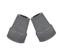 HONITANO 2 pièces Lot Embouts Caoutchouc Antidérapants pour Cannes et Béquilles Protection Sols Absorption Chocs Remplacement Facile Durabilité Renforcée Usage Marche et Déambulation
