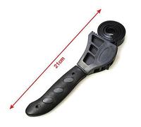 HONITANO 2 pièces Ouvre Bocal Multifonction à Sangle Caoutchouc Réglable Lot de Poignée Plastique Confortable Outil Manuel pour Pots et Bouteilles