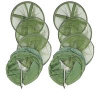 HONITANO 2 pièces Piège à Poisson Portable Cage Nasse Résistante Multifonction pour Écrevisses Crabes et Crevettes Accessoire Réutilisable Vert