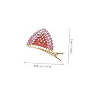 HONITANO 2 pièces Pinces à Cheveux Chat Cristal avec Clips Antidérapants pour Femmes Accessoires Mignons pour Mariage et Fête