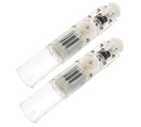 HONITANO 2 Pièces Plastic Pump Core Replacement Transparent High Pressure Water Flosser Pump With Stable Piston Technology For Home Oral Cleaning