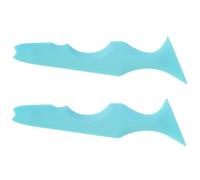 HONITANO 2 pièces Pochoirs Eyeliner Silicone Outil Maquillage Multifonction pour Application Mascara et Aide Précis pour Tracé et Maquillage Accessoires Beauté pour Débutants et Usage