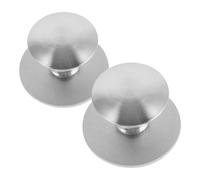 HONITANO 2 Pièces Poignées Adhésives pour Meubles Acier Inoxydable Brossé Poignées Autocollantes pour Portes Coulissantes Armoires et Tiroirs sans Perçage Installation Facile et Résistante