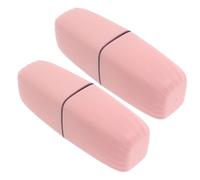 HONITANO 2 Pièces Portable Travel Toothbrush Cups with Leakproof Cover and Ventilation Quick Assembly Toothbrush Holders for Couples and Family Camping Business Trips