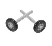 HONITANO 2 pièces Roulette de Porte de Garage Nylon avec Tige Roulettes de Remplacement Silencieuses et Durables pour Portes Coulissantes Automatiques Compatibles Rails Standard et