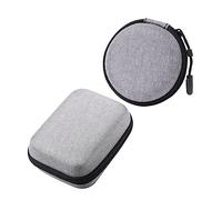 HONITANO 2 Pièces Sac de Rangement pour Microphone et Écouteurs Organisateur Portable pour Accessoires Électroniques pour Câbles USB et Cartes Mémoire