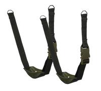 HONITANO 2 pièces Sangle Menton Casque Élastique Ajustable avec Cuvette Confortable pour Casques de Baseball Softball et Football Lot de Vert