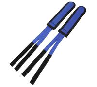 HONITANO 2 pièces Sangles de Pédale Bleu Antidérapantes Attaches Compatibles VTT et de Route Accessoires pour Maintien Sécurisé du Pied