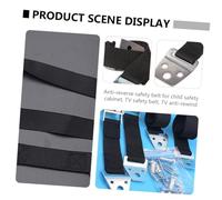 HONITANO 2 pièces Sangles de Sécurité Réglables Anti-basculement pour Meubles et Tv Protection Garçon Fille Fixation Robuste pour Bibliothèque Armoire Écran Plat