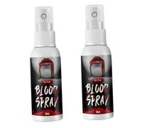 HONITANO 2 pièces Spray de Faux pour Maquillage Spéciaux Halloween Cosplay Sanguinolent Artificiel Realiste pour Plaies Blessures Cauchemar