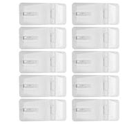 HONITANO 20 ensembles Transparent Acrylic Lock Hasp For Suitcases And Storage Boxes Luggage Lock Buckle With Smooth Surface Anti-wear And Easy To Fix For Small Woodworking Projects