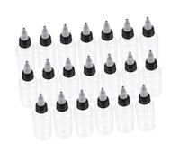 HONITANO 20 pièces Bouteilles Distributeur Translucides Flacons Doseurs pour Huile Liquide Réutilisables et Portables