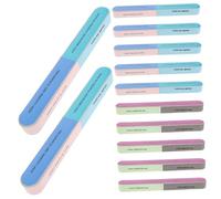 HONITANO 20 Pièces Kit de Blocs Buffer pour Ongles Faces Multifonctions Ponçage Lissage et Polissage Précis Outils Portables pour Soin des Ongles Professionnels et Particuliers