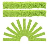 HONITANO 20 pièces Miniature Simulated Flower Clusters for Table Landscaping Mini Greenery Shrubs Model for DIY Miniature Gardens and Architectural Scenery Decoration