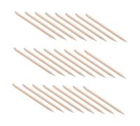 HONITANO 200 Pièces Cuticle Maintenance Tool Set Double-ended Wood Sticks For Nails Manicure Pedicure Dead Skin Cleaning Nail Care Spa Salon Home